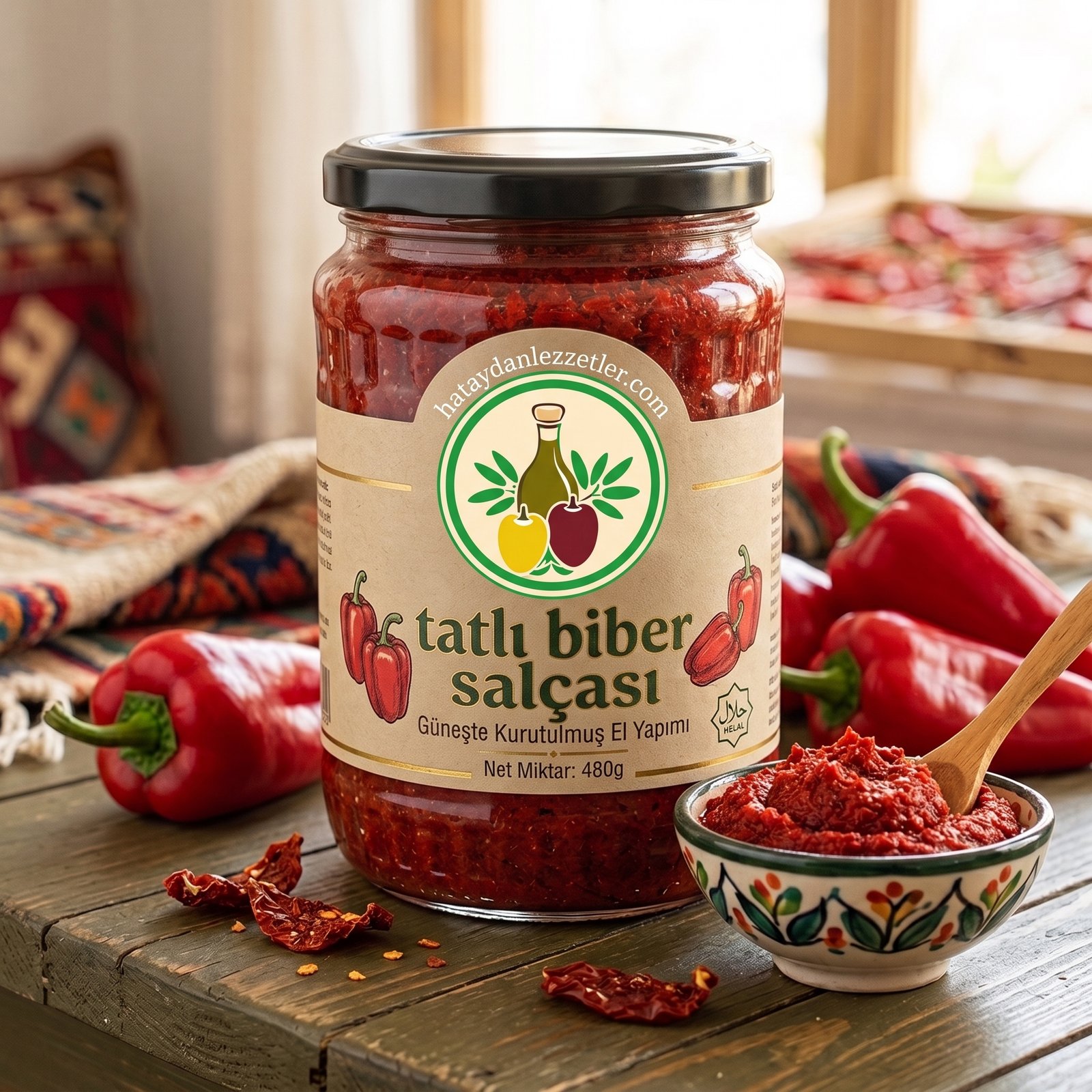 Tatlı Biber Salçası