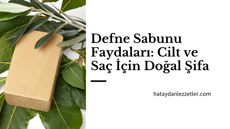 Defne Sabunu Faydaları: Cilt ve Saç İçin Doğal Şifa